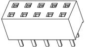 2.0 Pitch立式DIP排母(图2)