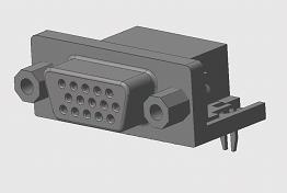 DR-15叉锁孔座(图1)